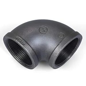 codo x 90° fierro negro rosc.