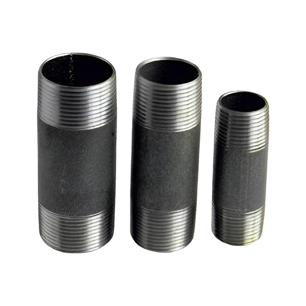 niple roscado fierro negro