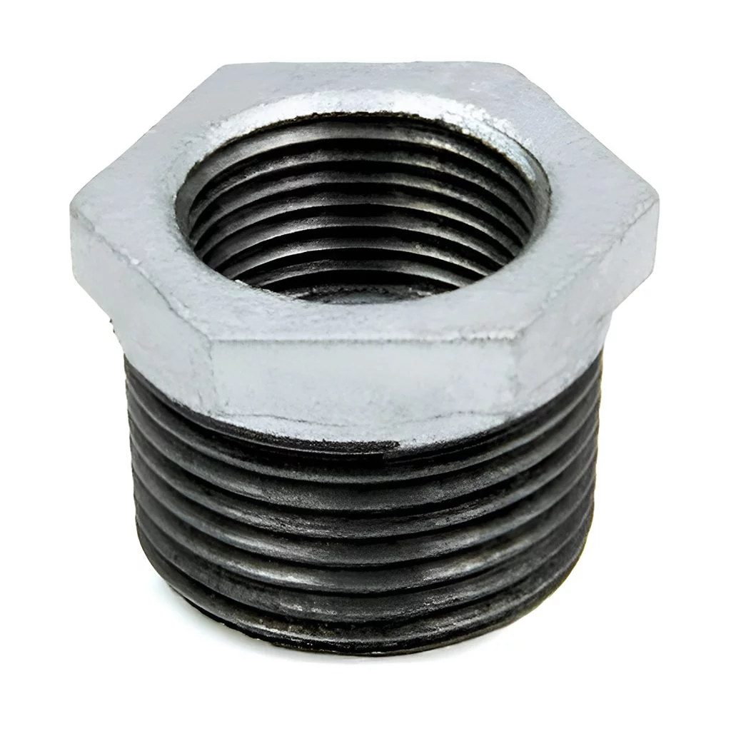 red. bushing fierro galvanizado rosc.
