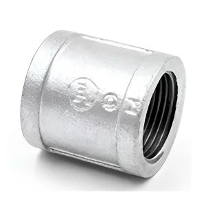 union simple fierro galvanizado rosc.