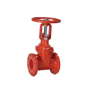 valv. compuerta t/os&y bridado fierro ductil 300 psi ul/fm mech